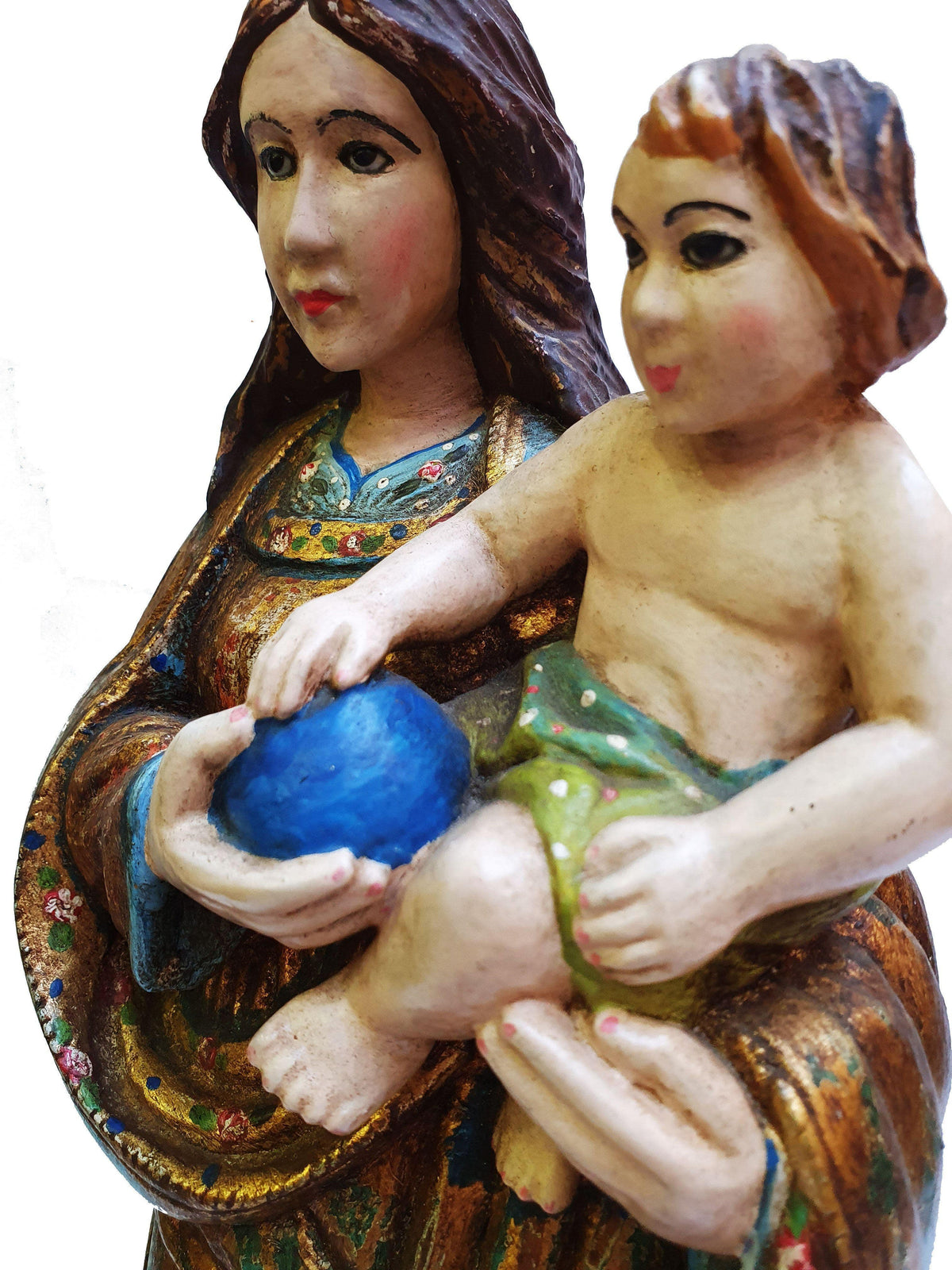 Imagem de Nossa Senhora de Madeira 35 cm-TerraCotta Arte Sacra