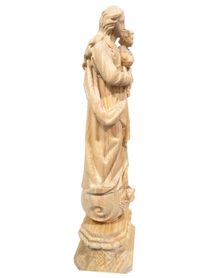 Imagem de Nossa Senhora de Nazaré de Madeira 40 cm-TerraCotta Arte Sacra