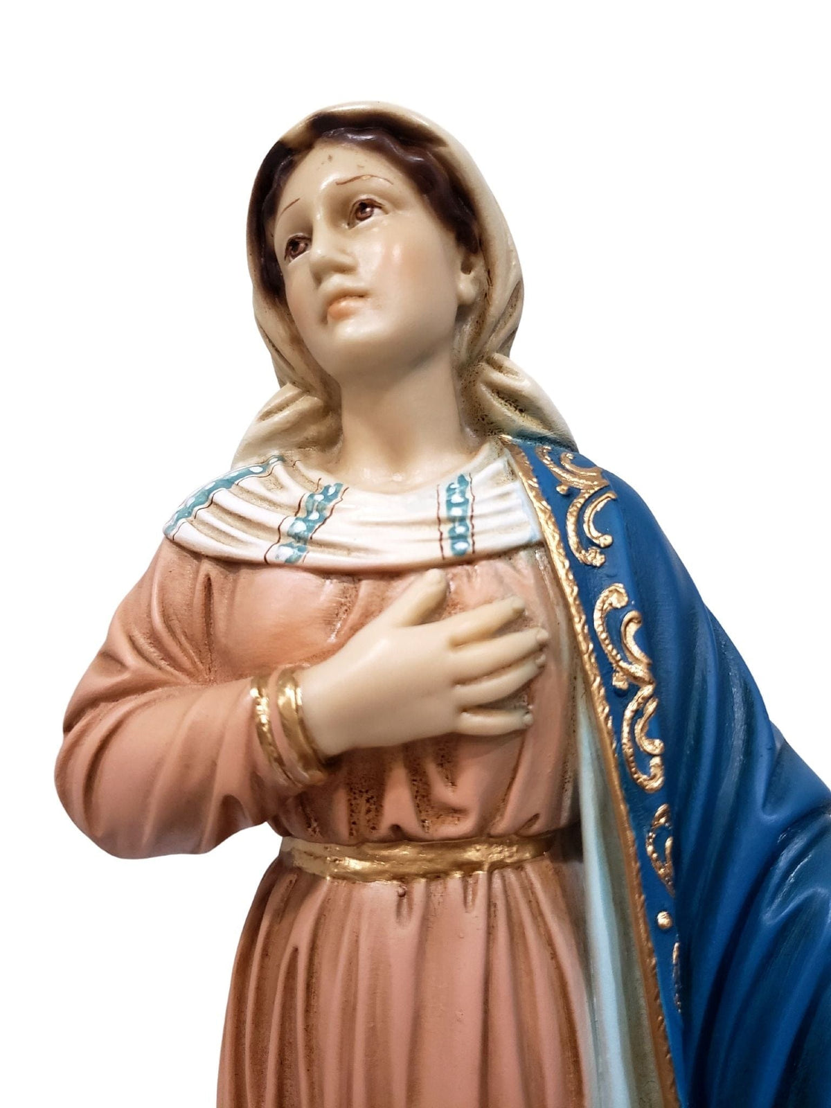 Imagem de Nossa Senhora do Bom Parto Portuguesa 36 cm-TerraCotta Arte Sacra