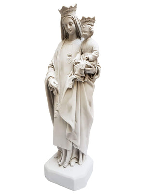 Imagem de Nossa Senhora do Carmo 47 cm em Pó de Mármore-TerraCotta Arte Sacra