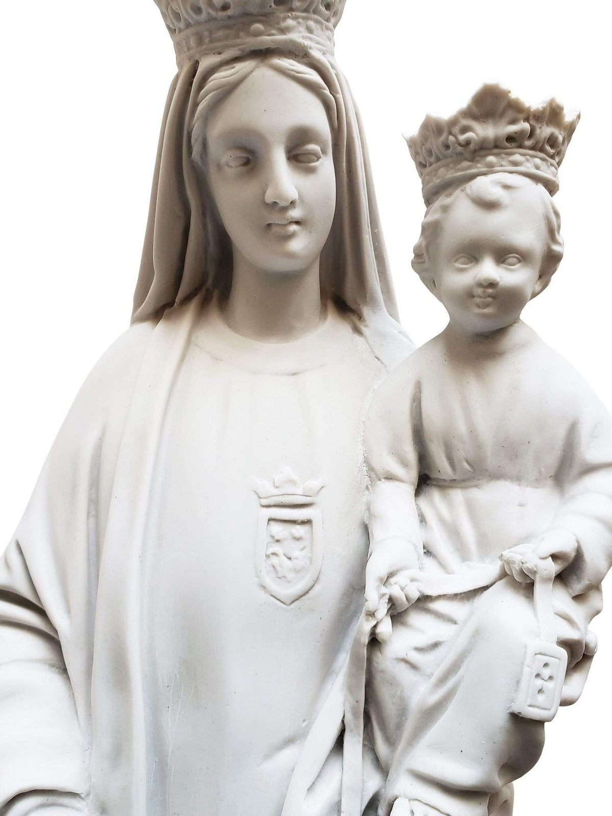 Imagem de Nossa Senhora do Carmo 47 cm em Pó de Mármore-TerraCotta Arte Sacra