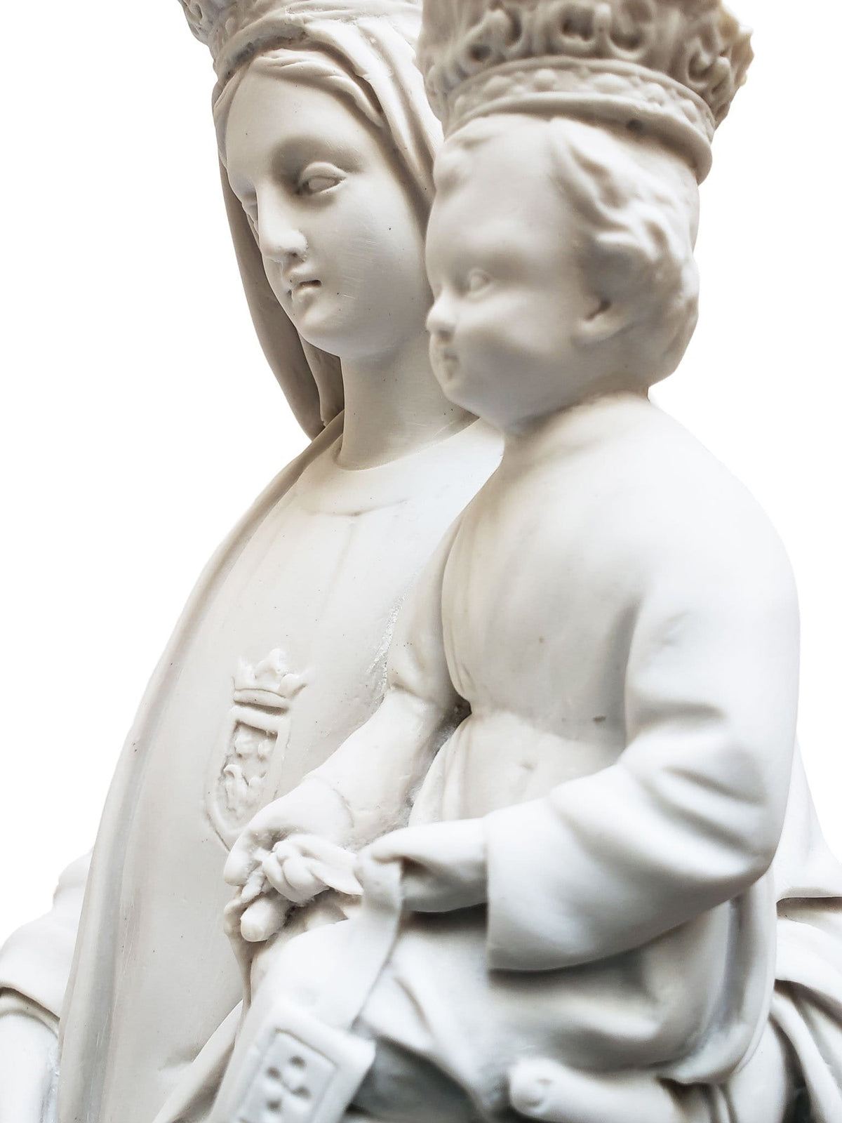 Imagem de Nossa Senhora do Carmo 47 cm em Pó de Mármore-TerraCotta Arte Sacra