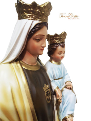 Imagem de Nossa Senhora do Carmo 50 cm-TerraCotta Arte Sacra