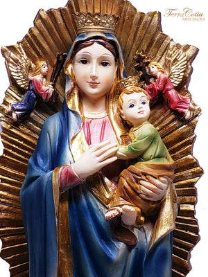 Imagem de Nossa Senhora do Perpétuo Socorro 30 cm-TerraCotta Arte Sacra