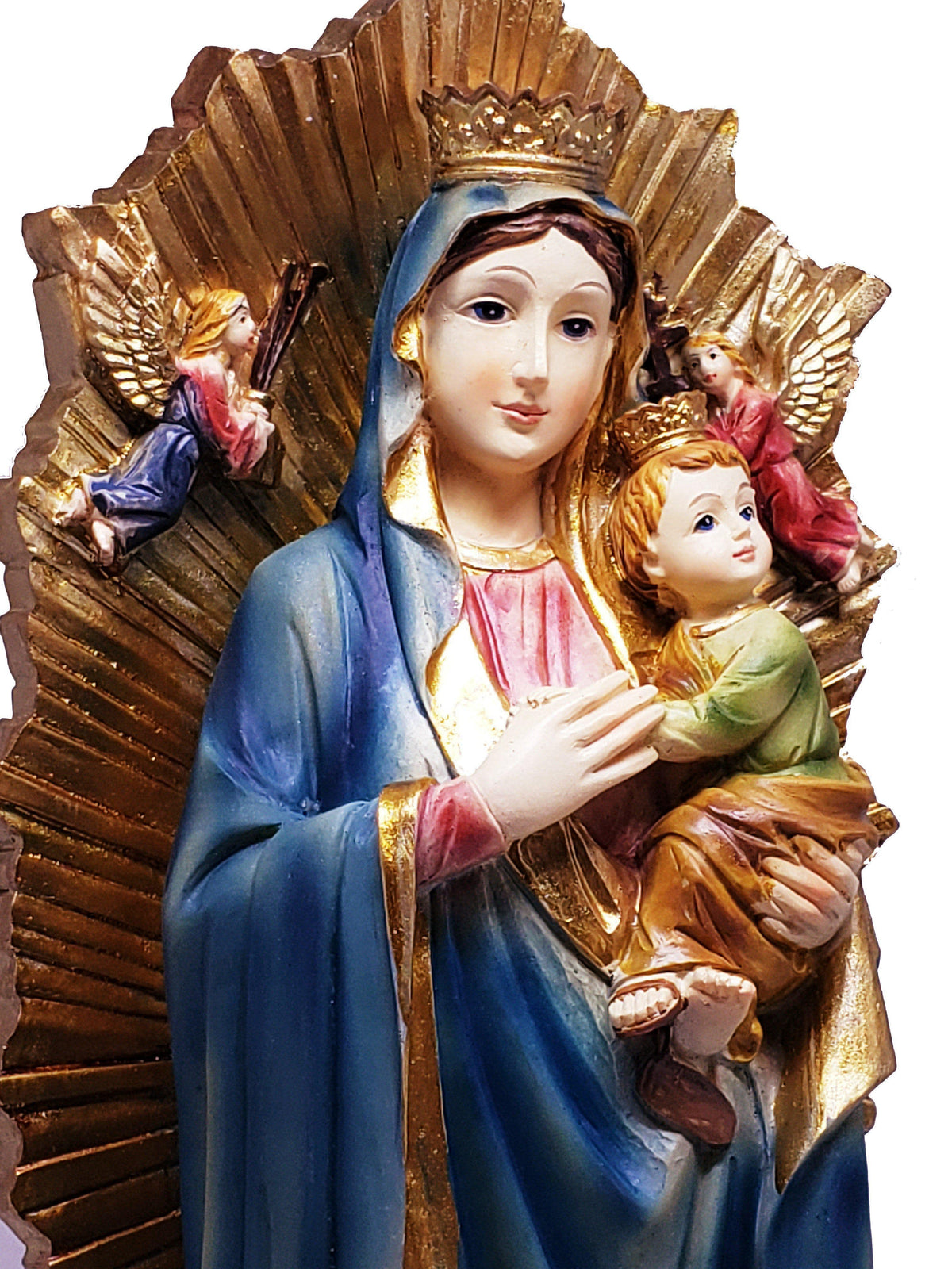 Imagem de Nossa Senhora do Perpétuo Socorro 30 cm-TerraCotta Arte Sacra