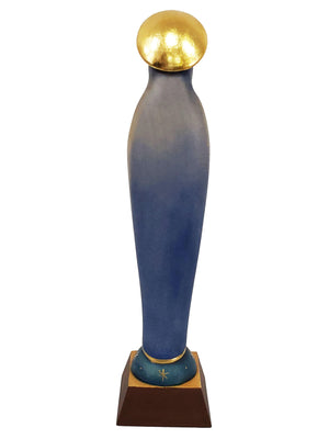Imagem de Nossa Senhora do Silêncio de Madeira Italiana 23 cm-TerraCotta Arte Sacra