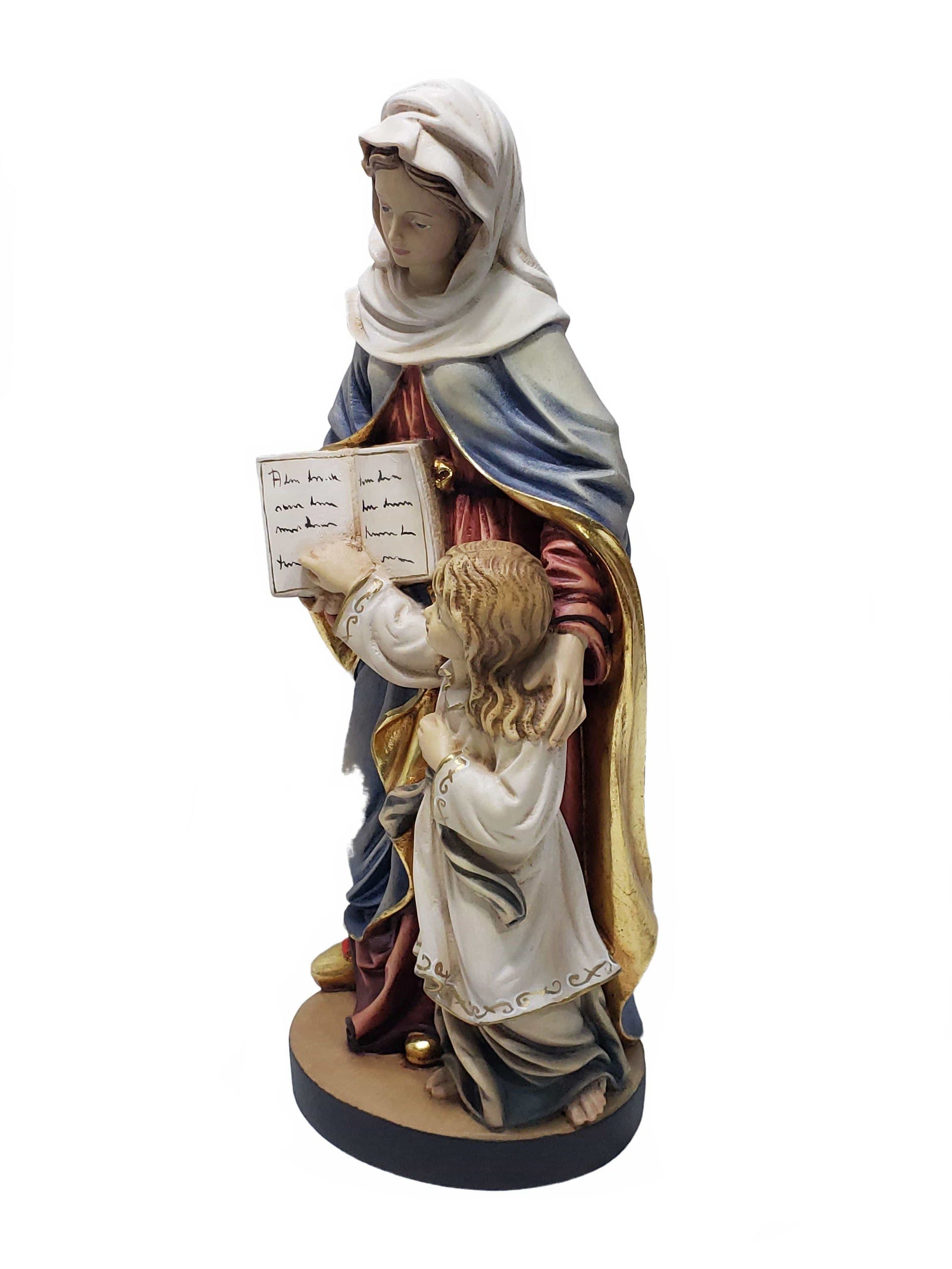 Imagem de Santa Ana de Madeira Italiana 15 cm-TerraCotta Arte Sacra