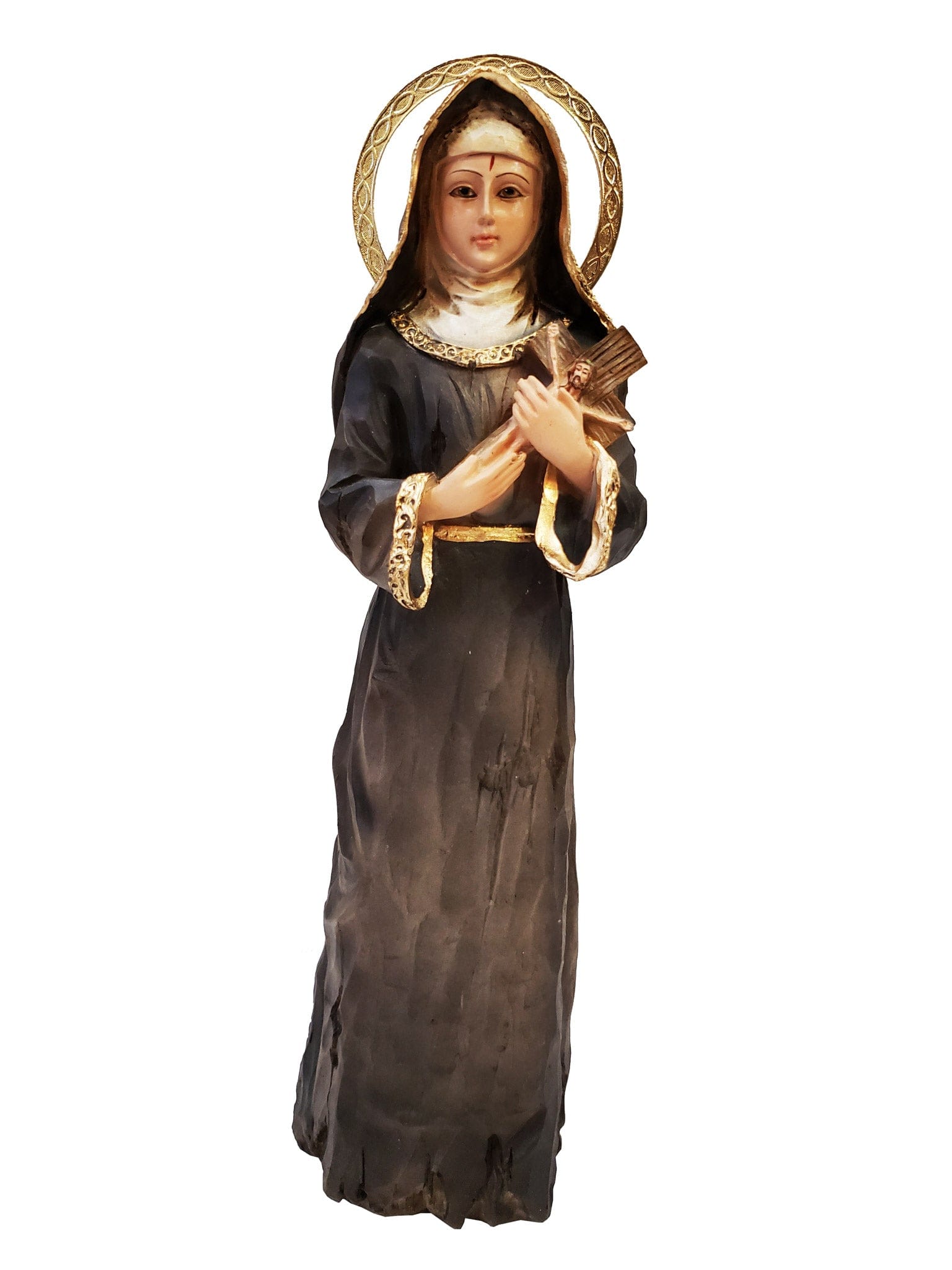 Imagem de Santa Rita Barroca 30 cm-TerraCotta Arte Sacra