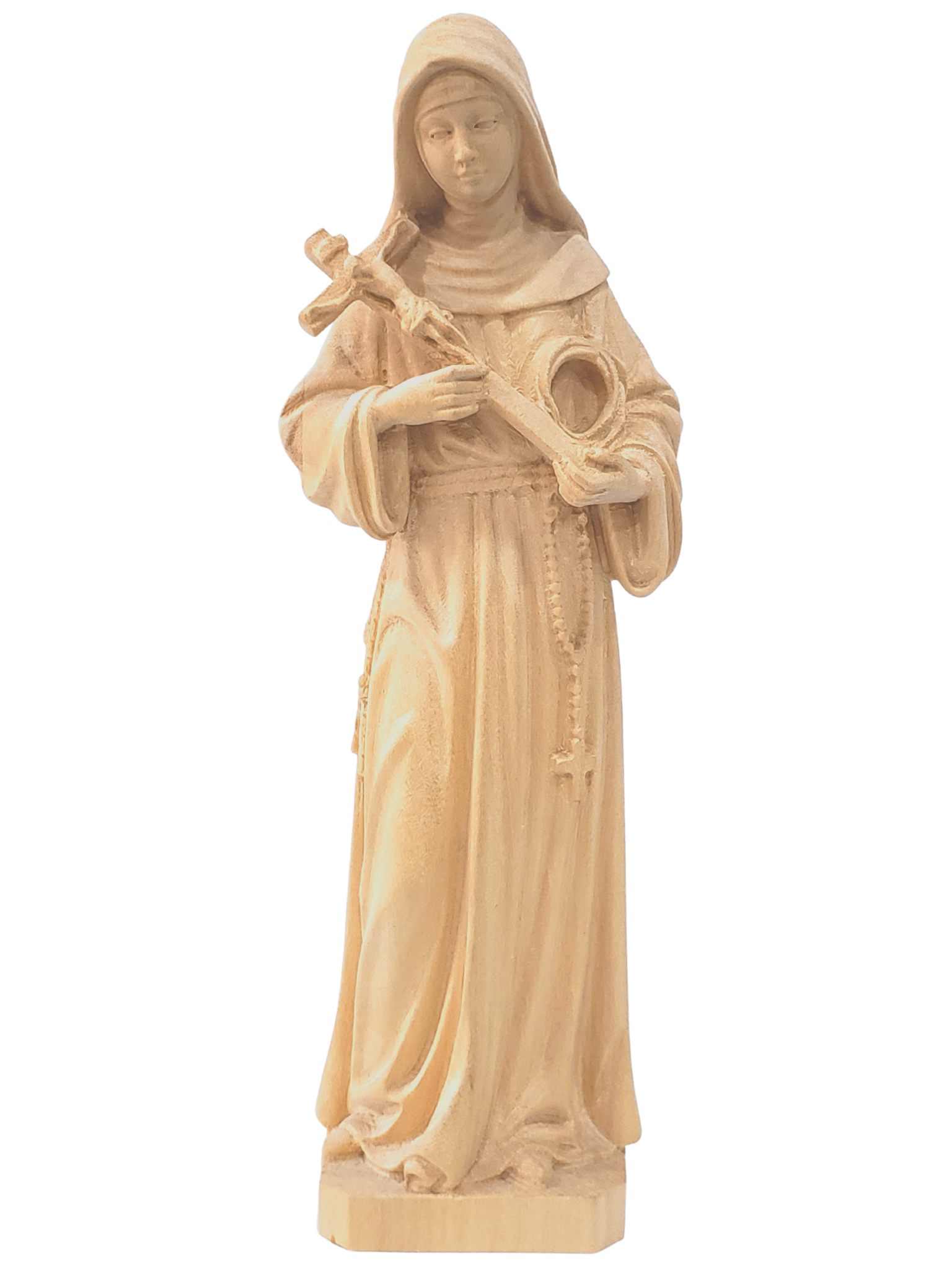 Imagem de Santa Rita de Madeira-TerraCotta Arte Sacra