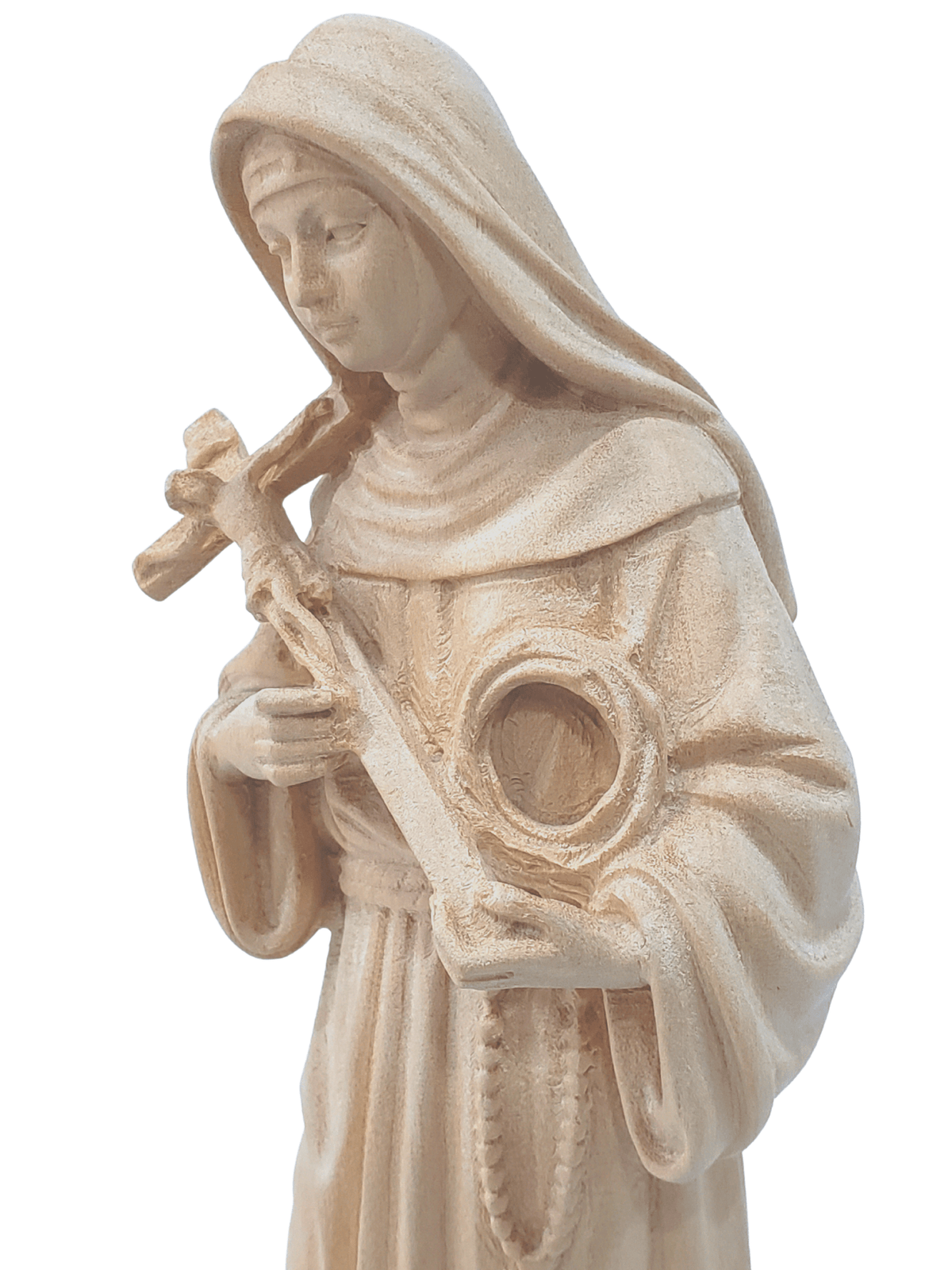 Imagem de Santa Rita de Madeira-TerraCotta Arte Sacra