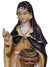 Imagem de Santa Tereza D'Avila de Madeira Italiana 22 cm-TerraCotta Arte Sacra
