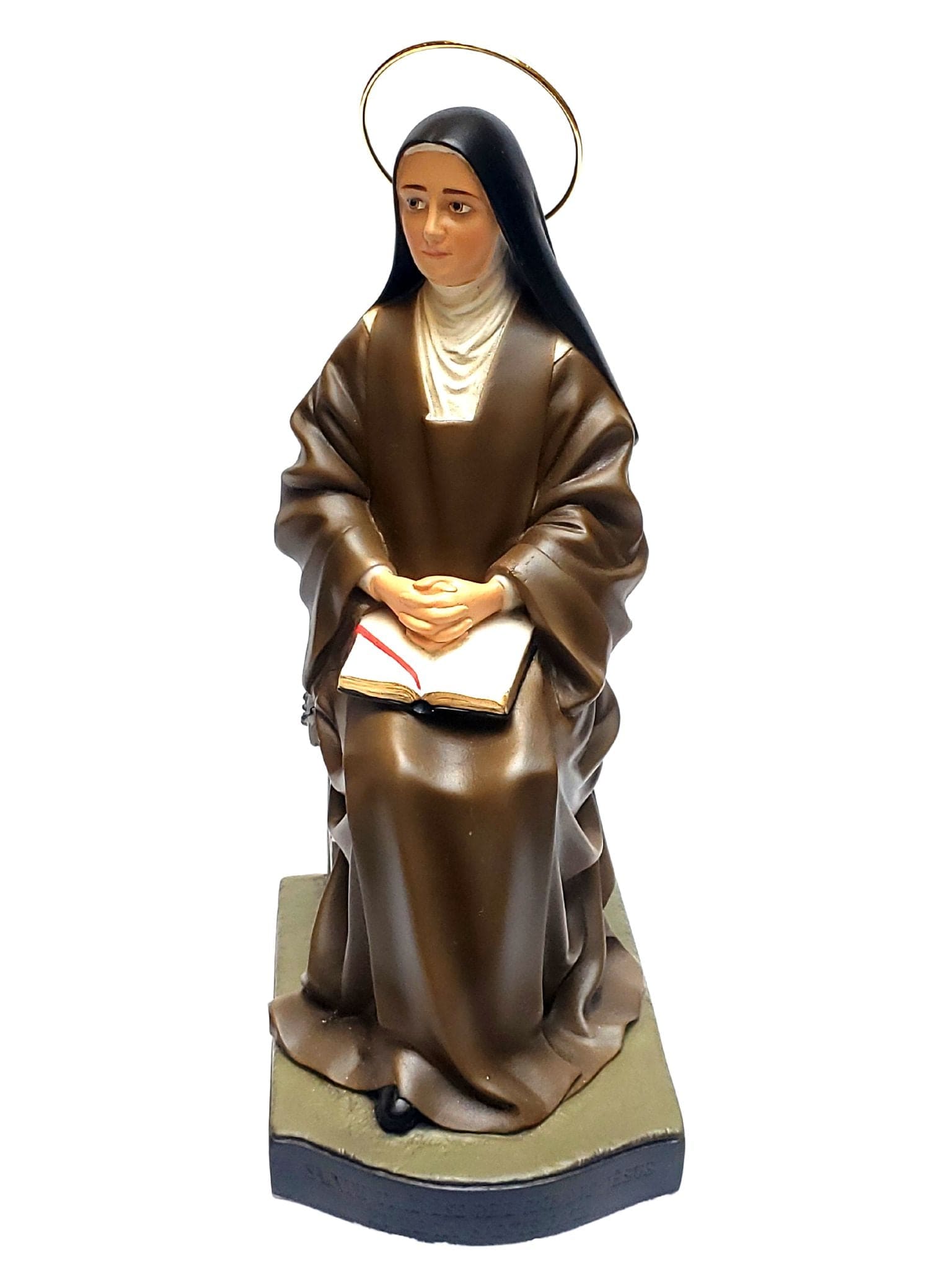 Imagem de Santa Terezinha 19 cm em Pó de Mármore-TerraCotta Arte Sacra