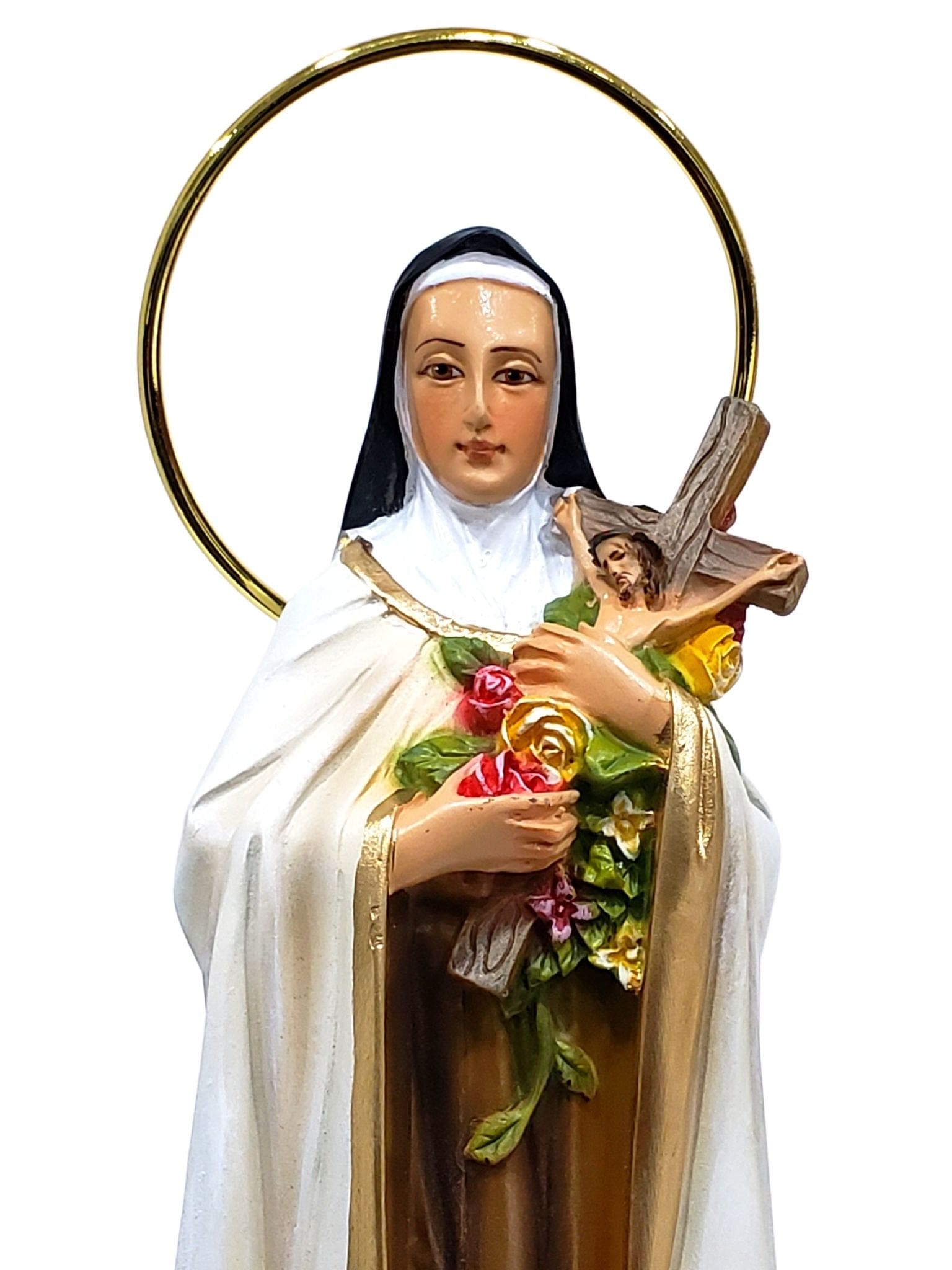 Imagem de Santa Terezinha em Resina de 20 cm-TerraCotta Arte Sacra