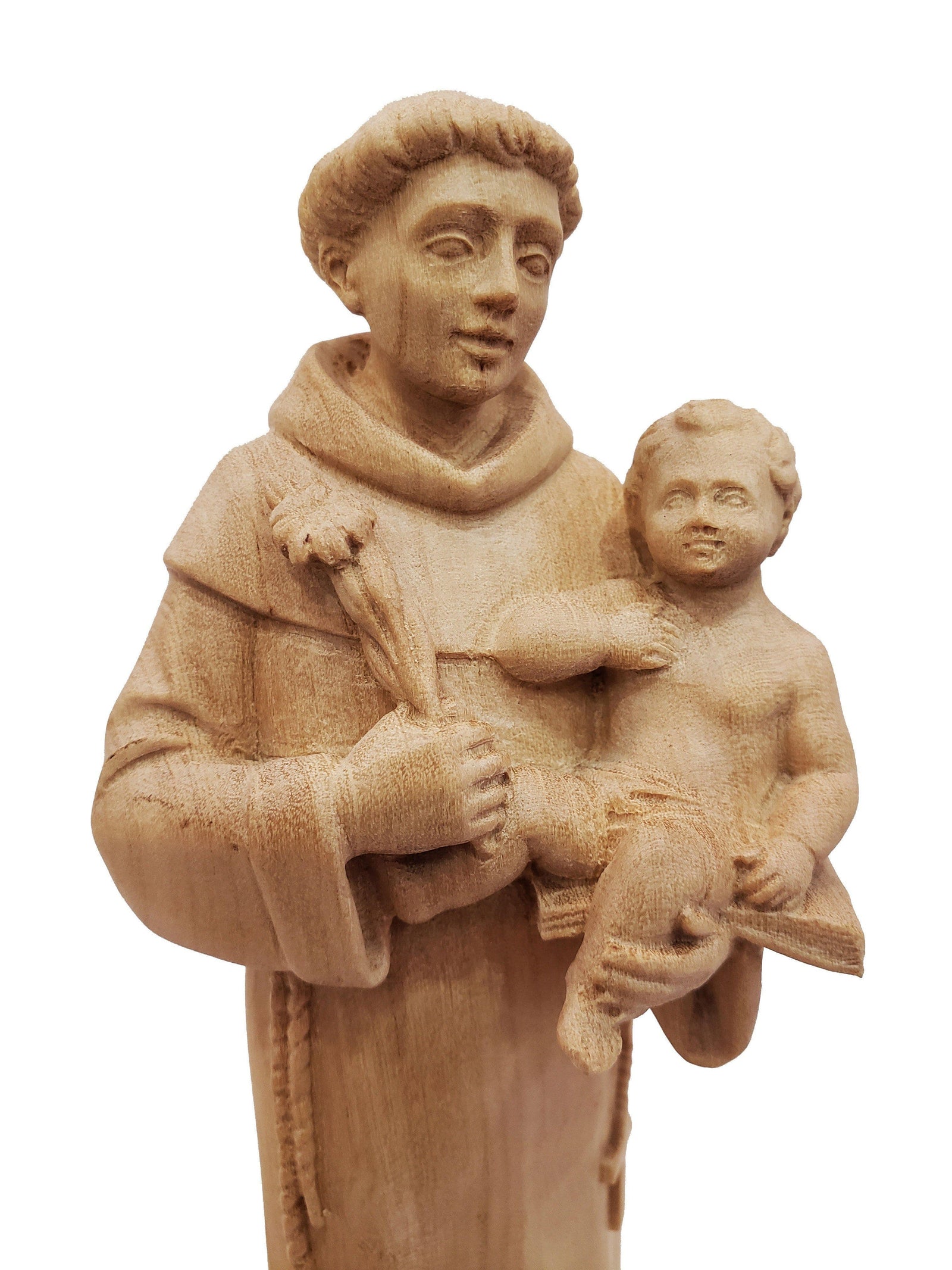 Imagem de Santo Antônio de Madeira-TerraCotta Arte Sacra