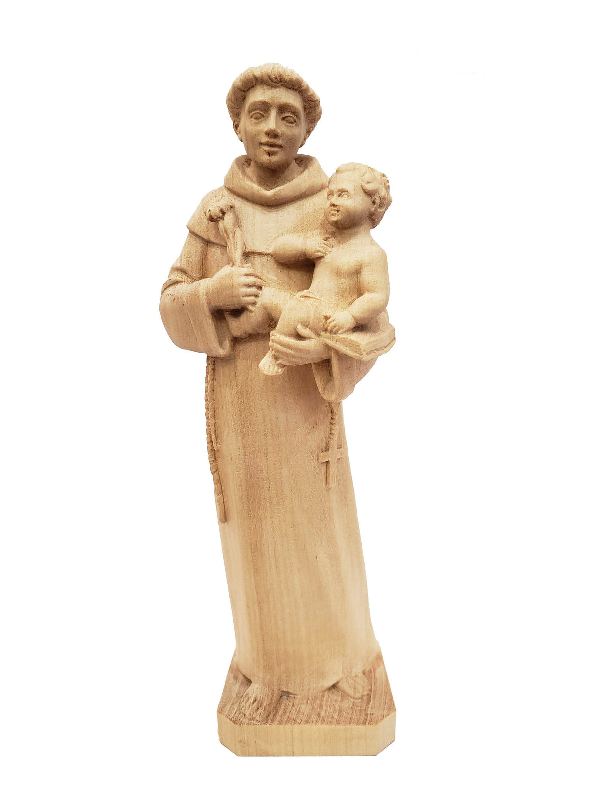 Imagem de Santo Antônio de Madeira-TerraCotta Arte Sacra