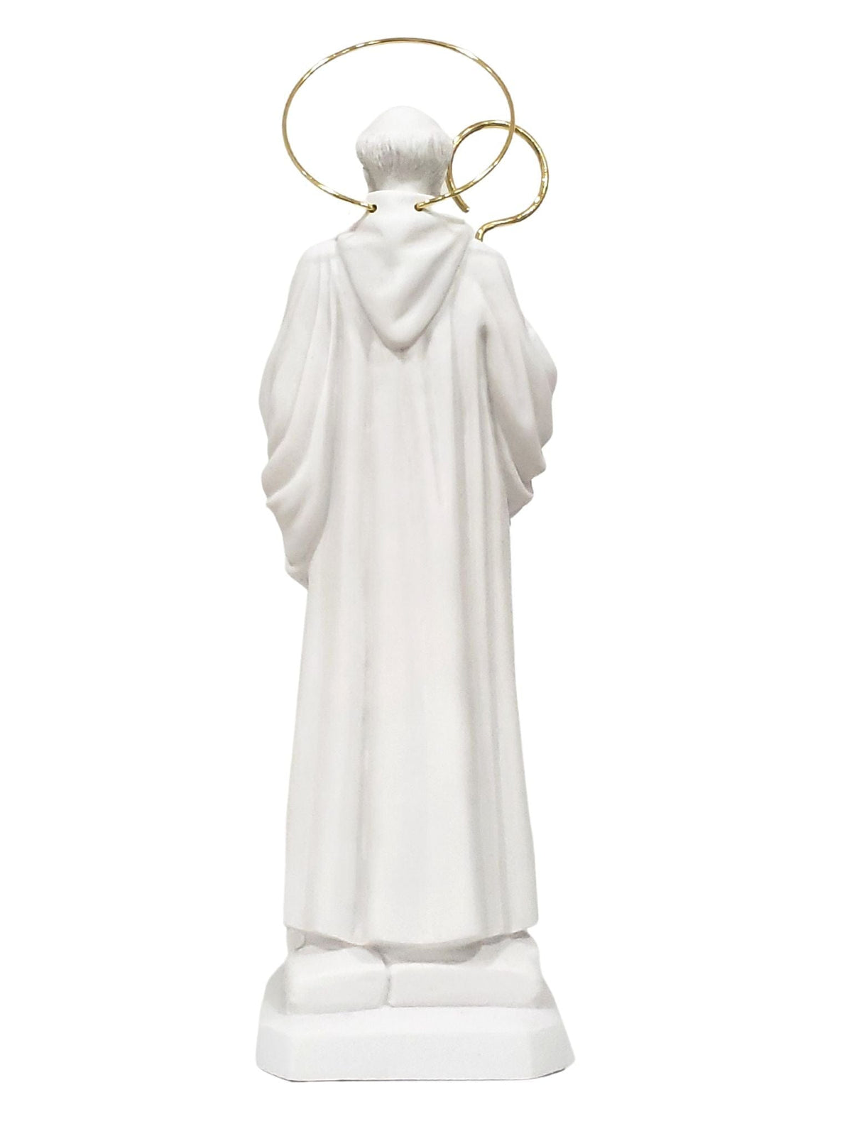 Imagem de São Bento em Pó de Mármore 30 cm-TerraCotta Arte Sacra