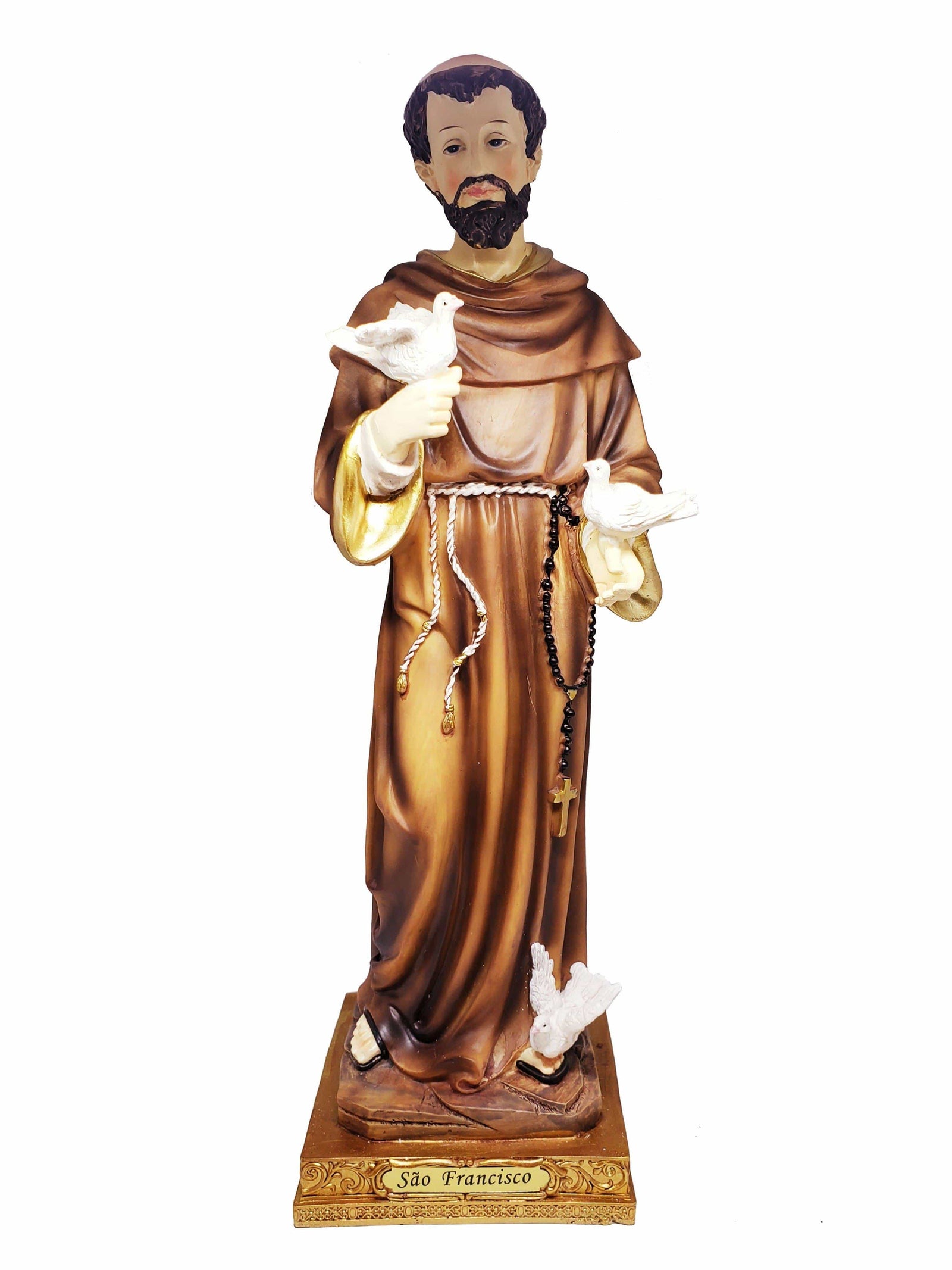 Imagem de São Francisco 40 cm-TerraCotta Arte Sacra