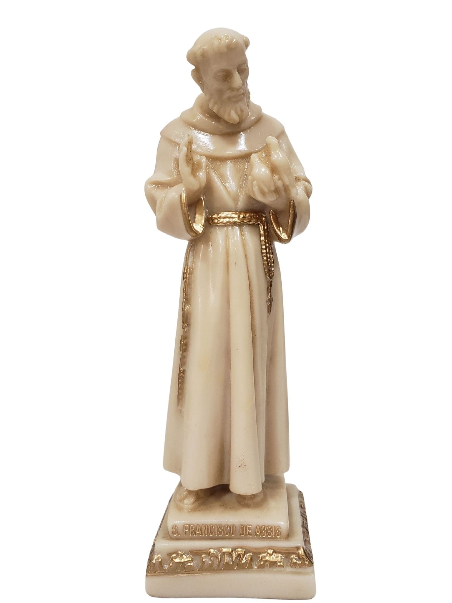 Imagem de São Francisco de Assis Portuguesa 16,5 cm-TerraCotta Arte Sacra