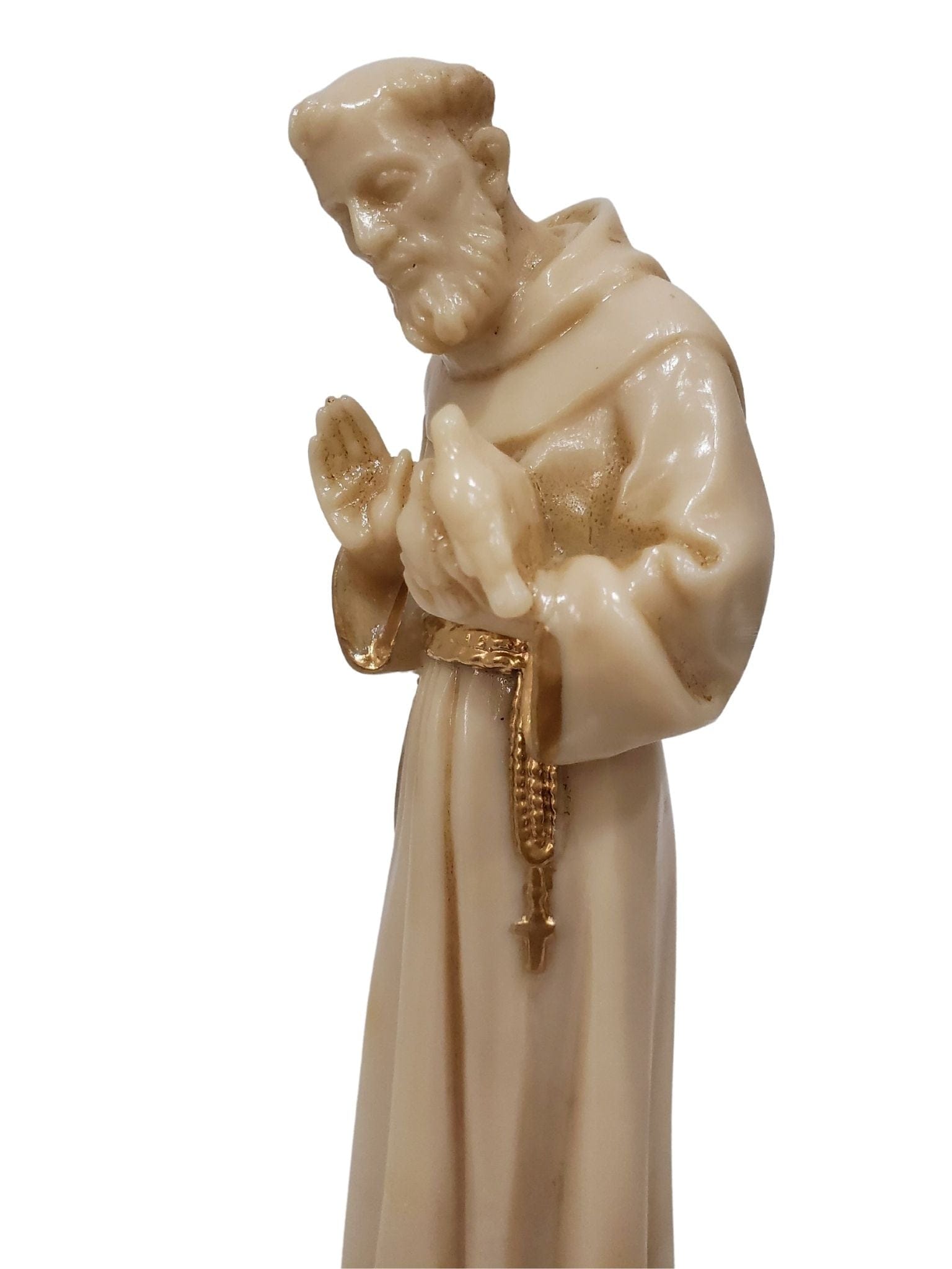 Imagem de São Francisco de Assis Portuguesa 16,5 cm-TerraCotta Arte Sacra