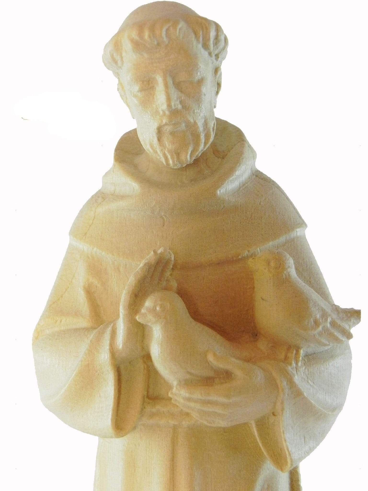 Imagem de São Francisco em Madeira-TerraCotta Arte Sacra