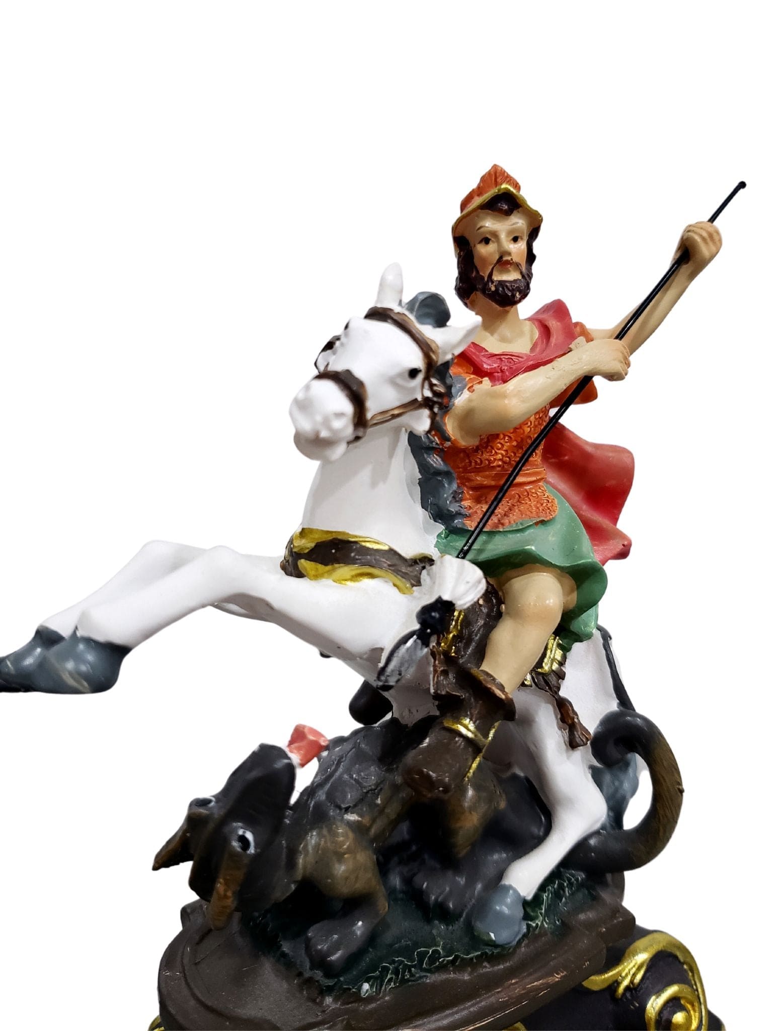 Imagem de São Jorge em Resina 17 cm-TerraCotta Arte Sacra