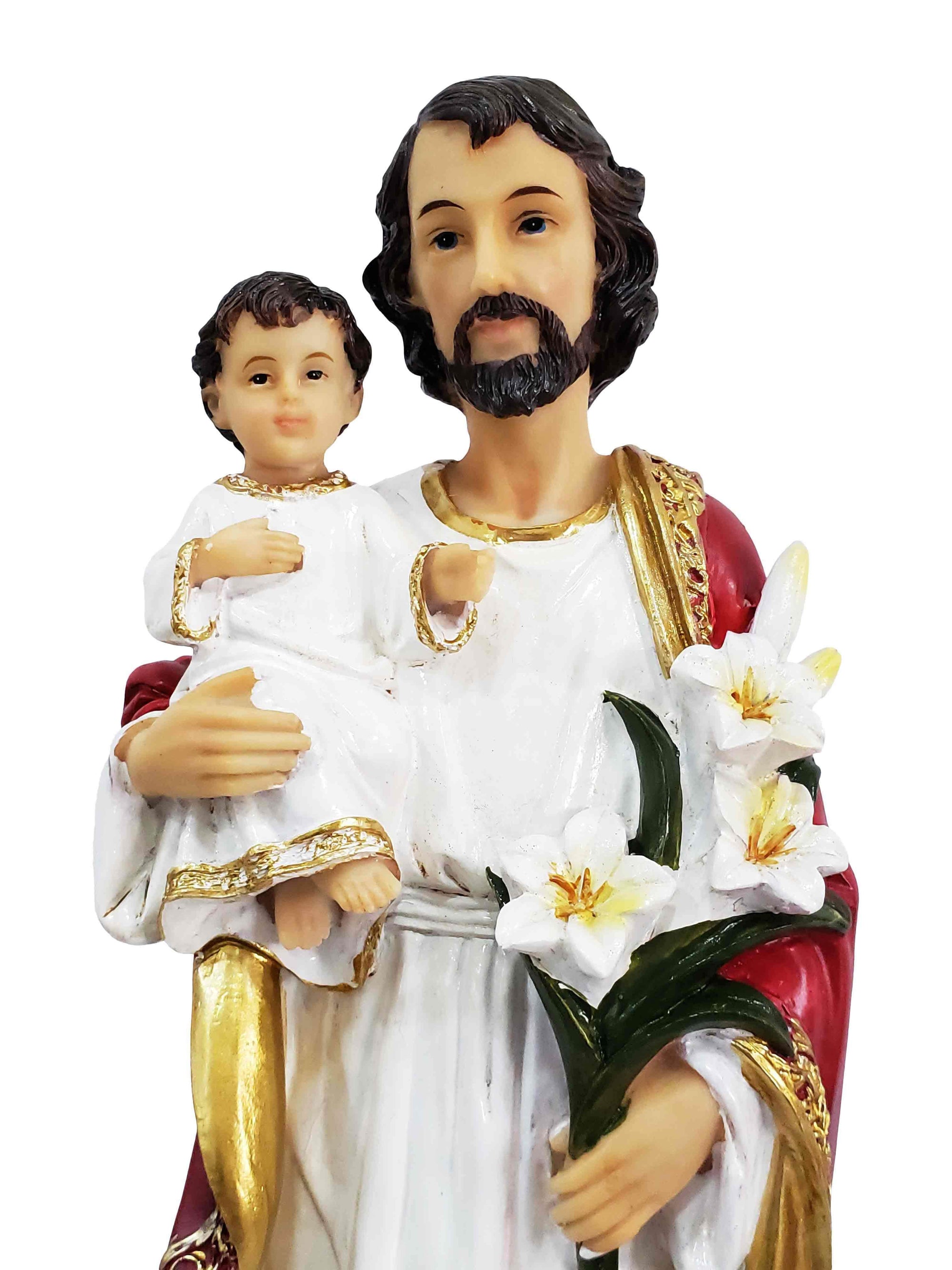 Imagem de São José de Resina 30 cm-TerraCotta Arte Sacra
