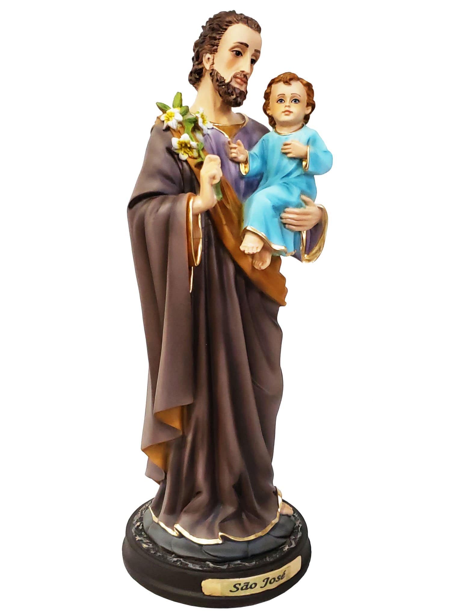Imagem de São José de Resina 30 cm-TerraCotta Arte Sacra