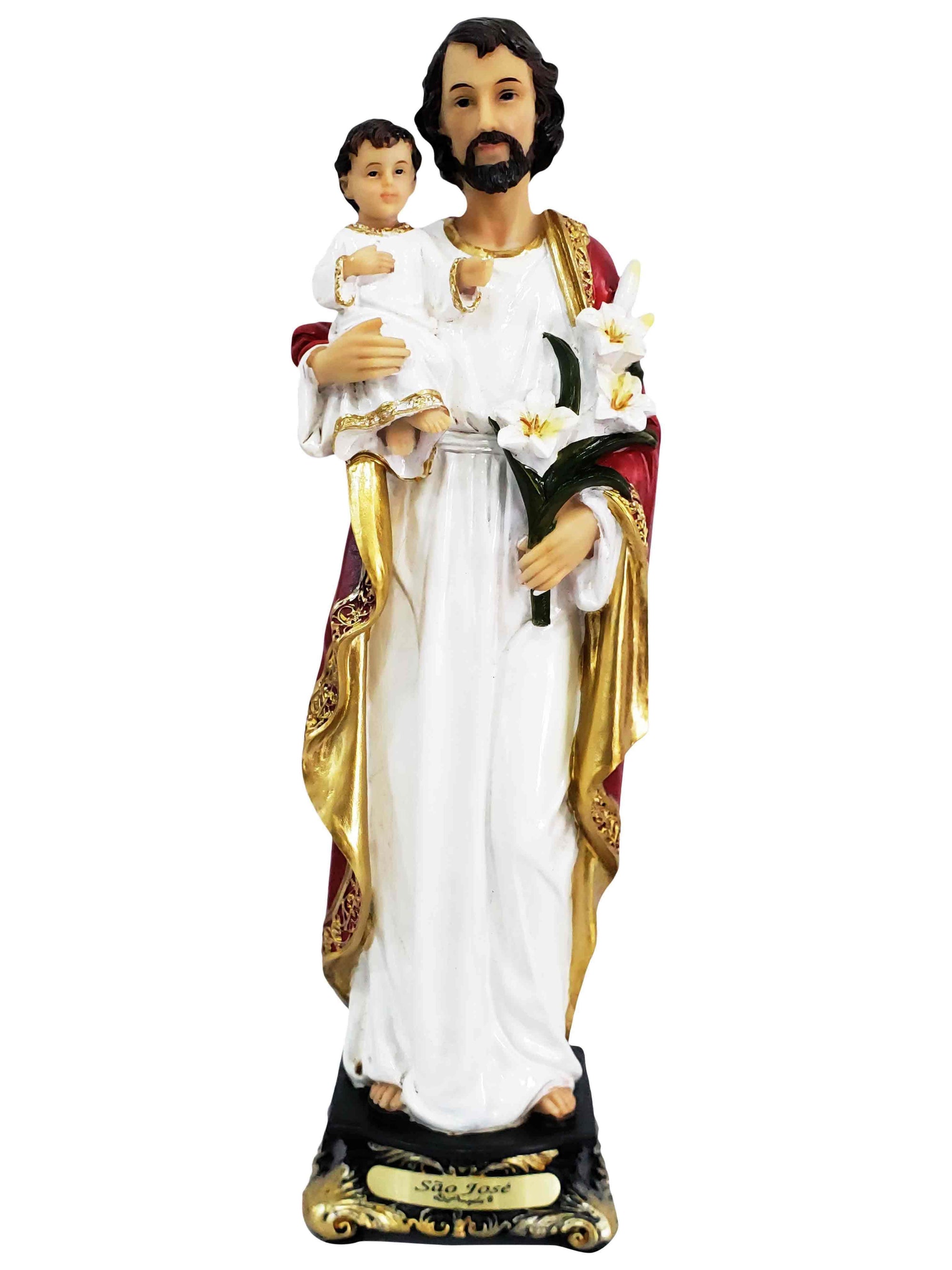Imagem de São José de Resina 30 cm-TerraCotta Arte Sacra