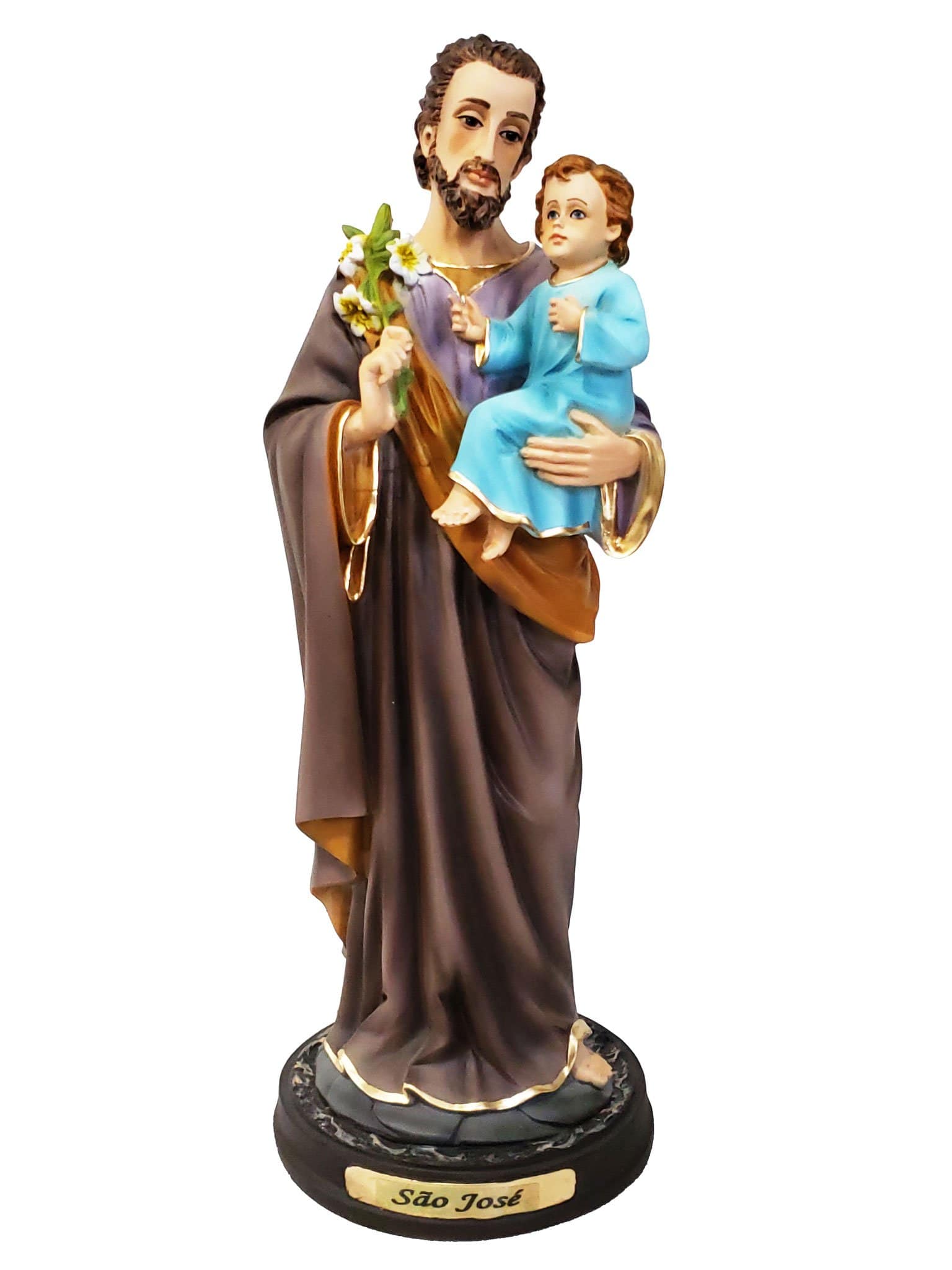 Imagem de São José de Resina 30 cm-TerraCotta Arte Sacra