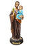 Imagem de São José de Resina 30 cm-TerraCotta Arte Sacra