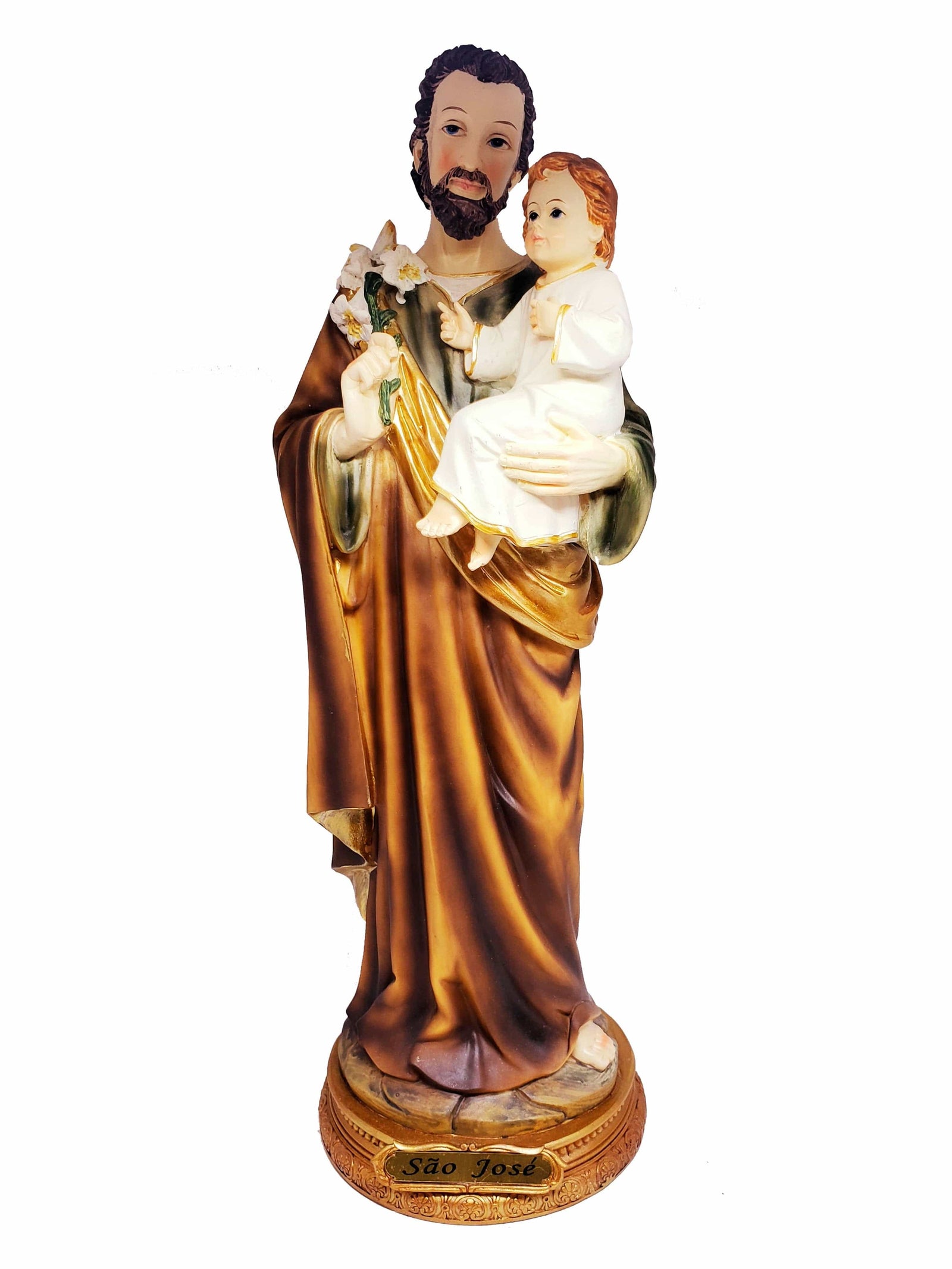 Imagem de São José em Resina 30 cm-TerraCotta Arte Sacra