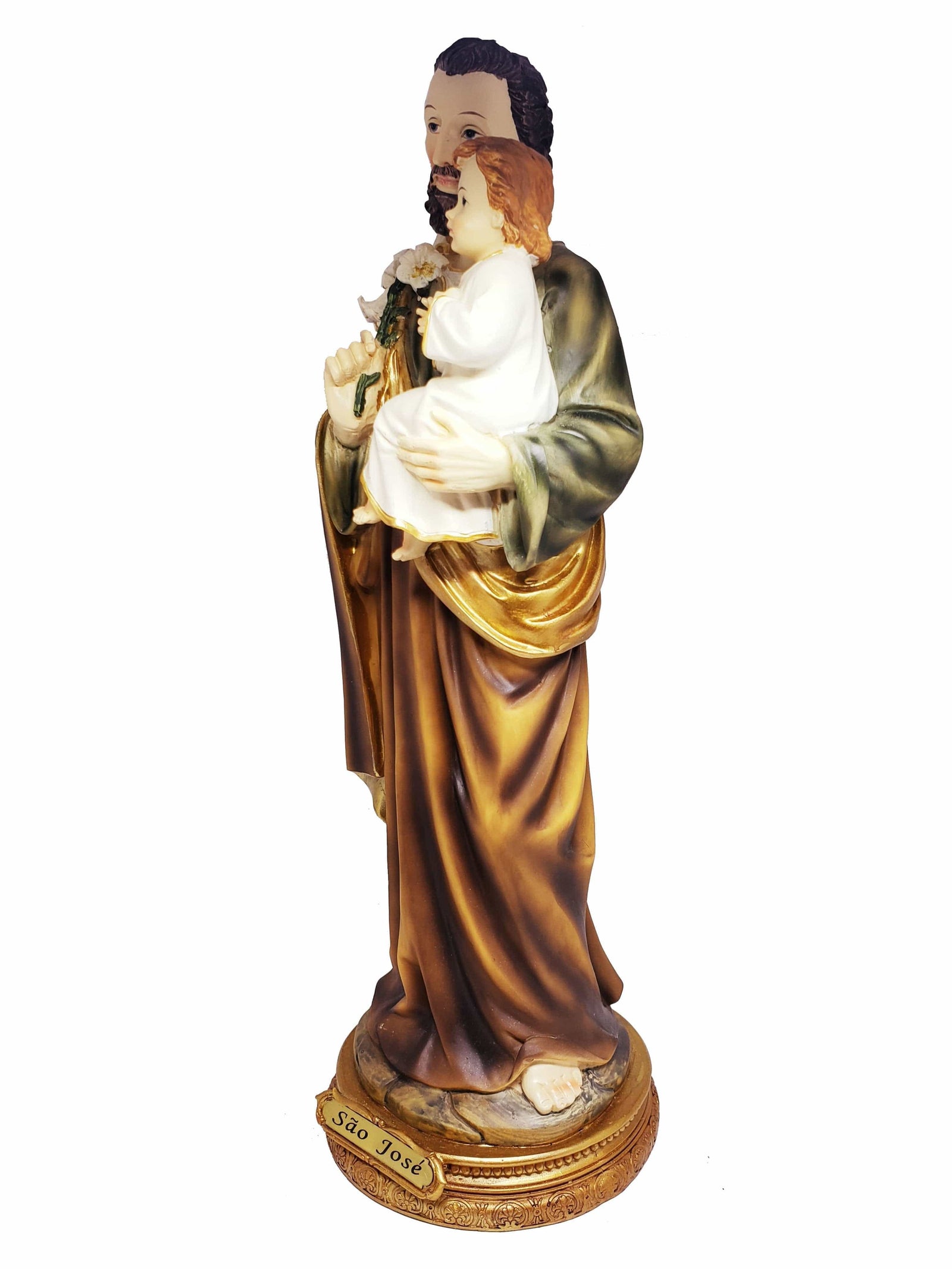 Imagem de São José em Resina 30 cm-TerraCotta Arte Sacra