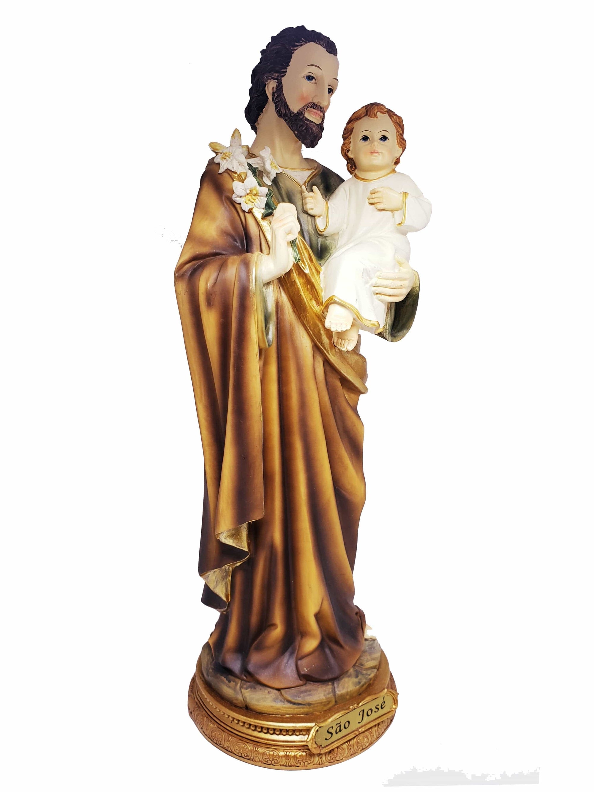 Imagem de São José em Resina 30 cm-TerraCotta Arte Sacra