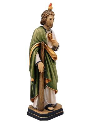 Imagem de São Judas de Madeira Italiana 17 cm-TerraCotta Arte Sacra