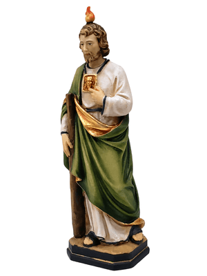 Imagem de São Judas de Madeira Italiana 17 cm-TerraCotta Arte Sacra