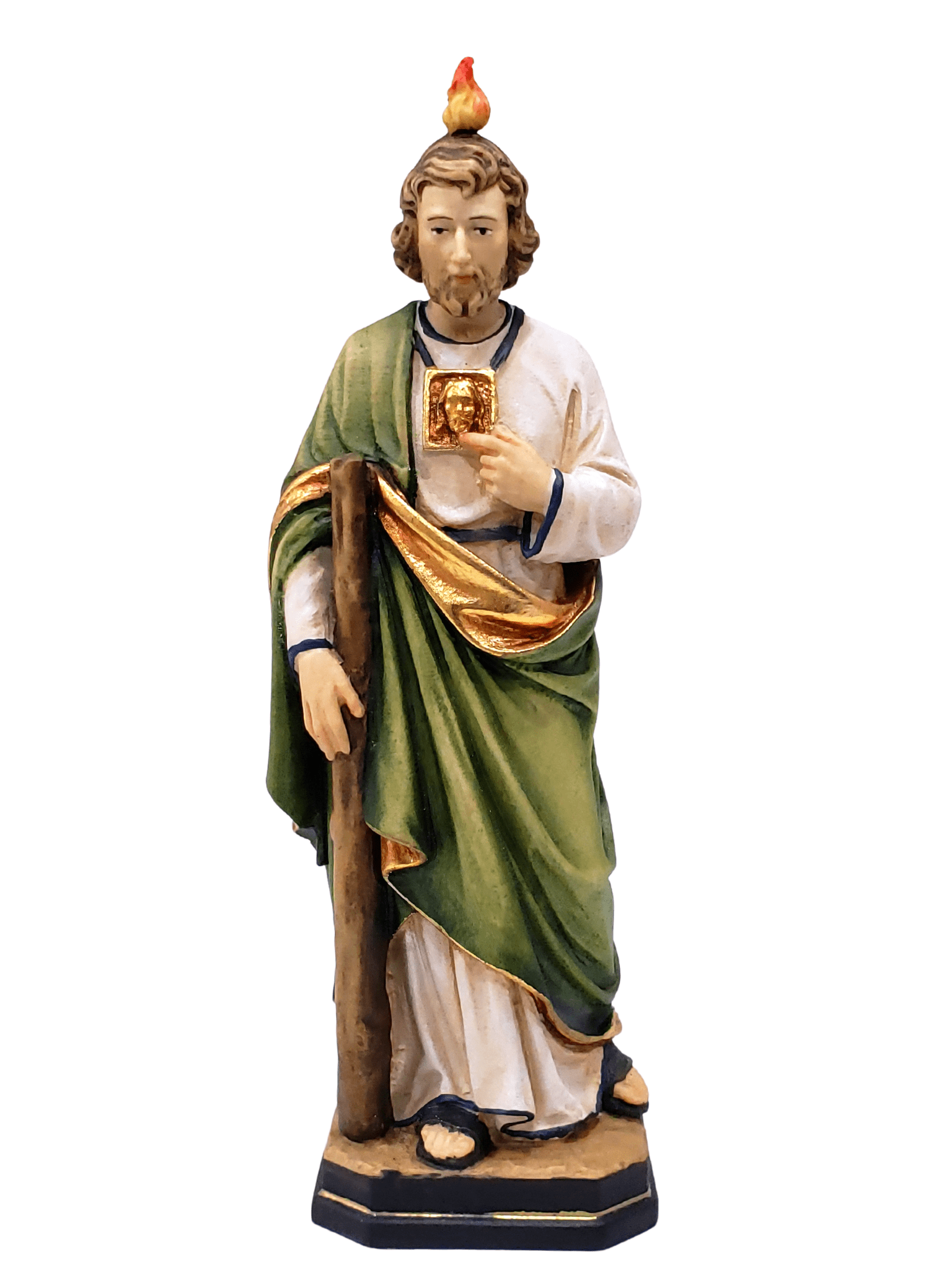 Imagem de São Judas de Madeira Italiana 17 cm-TerraCotta Arte Sacra