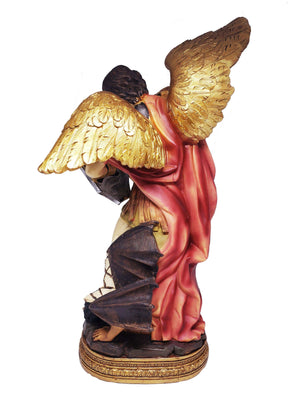 Imagem de São Miguel de Resina 40 cm-TerraCotta Arte Sacra
