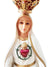 Imagem do Imaculado Coração de Fátima 55 cm-TerraCotta Arte Sacra