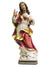 Imagem do Sagrado Coração de Jesus de Madeira Italiana 40 cm-TerraCotta Arte Sacra