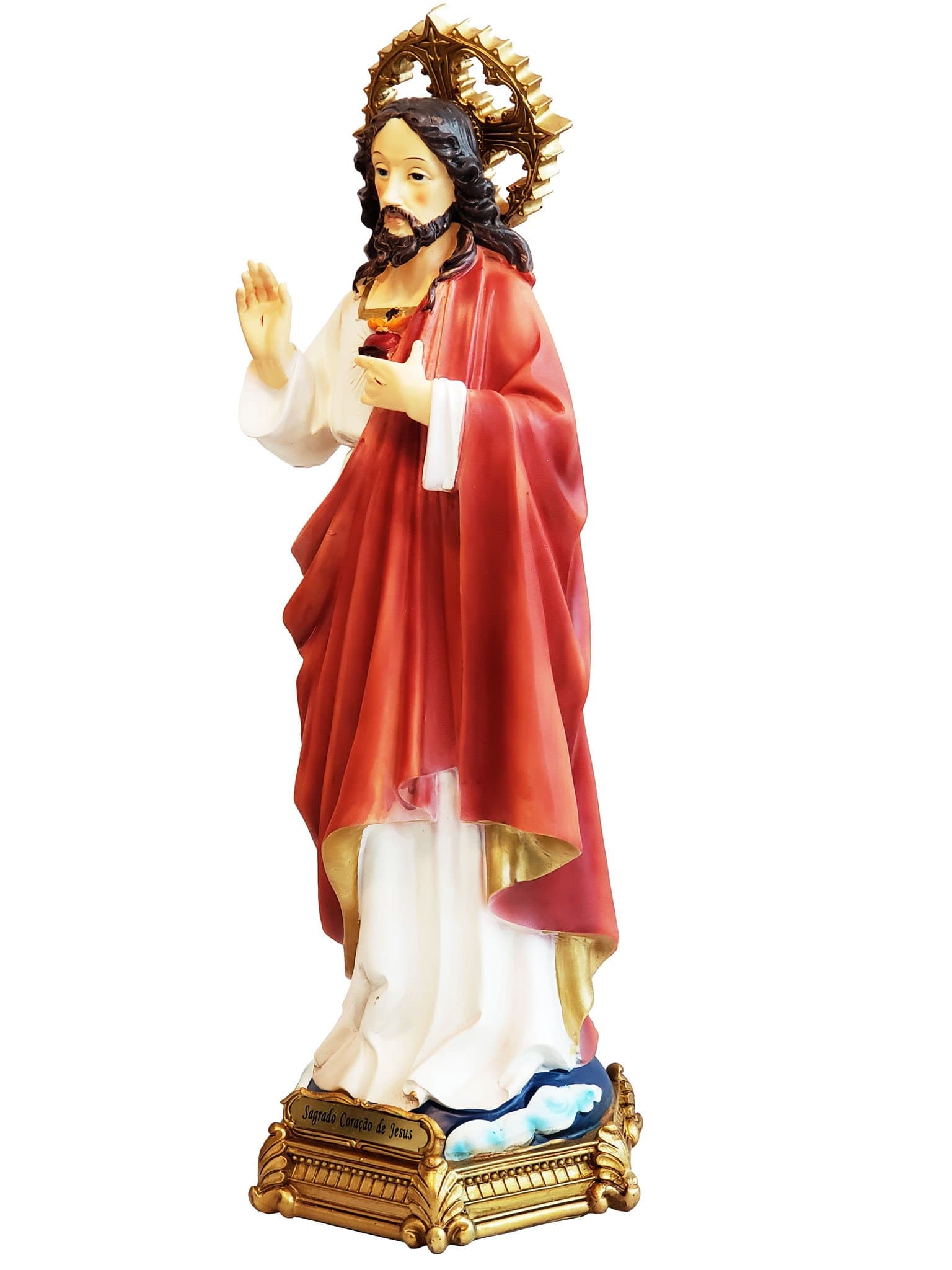 Imagem do Sagrado Coração de Jesus de Resina de 40 cm-TerraCotta Arte Sacra