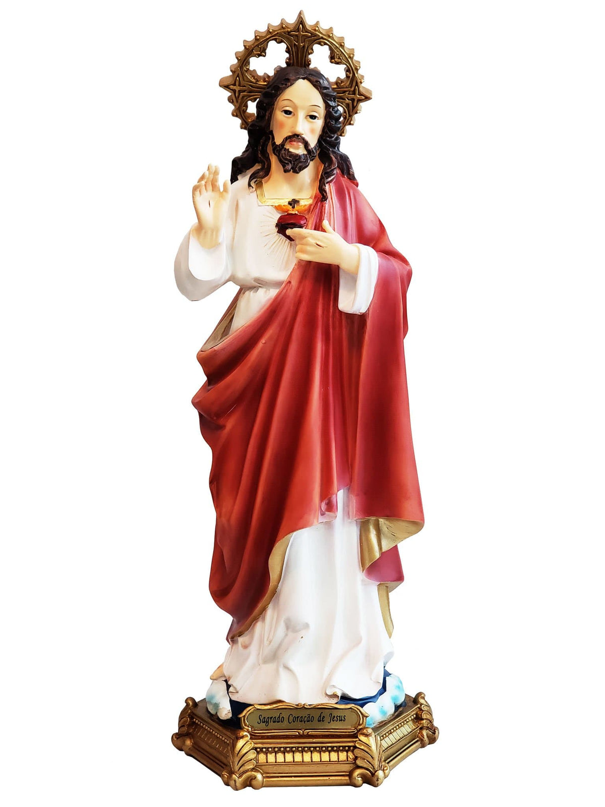 Imagem do Sagrado Coração de Jesus de Resina de 40 cm-TerraCotta Arte Sacra