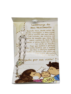 Lembrança Cartão Nascimento-TerraCotta Arte Sacra