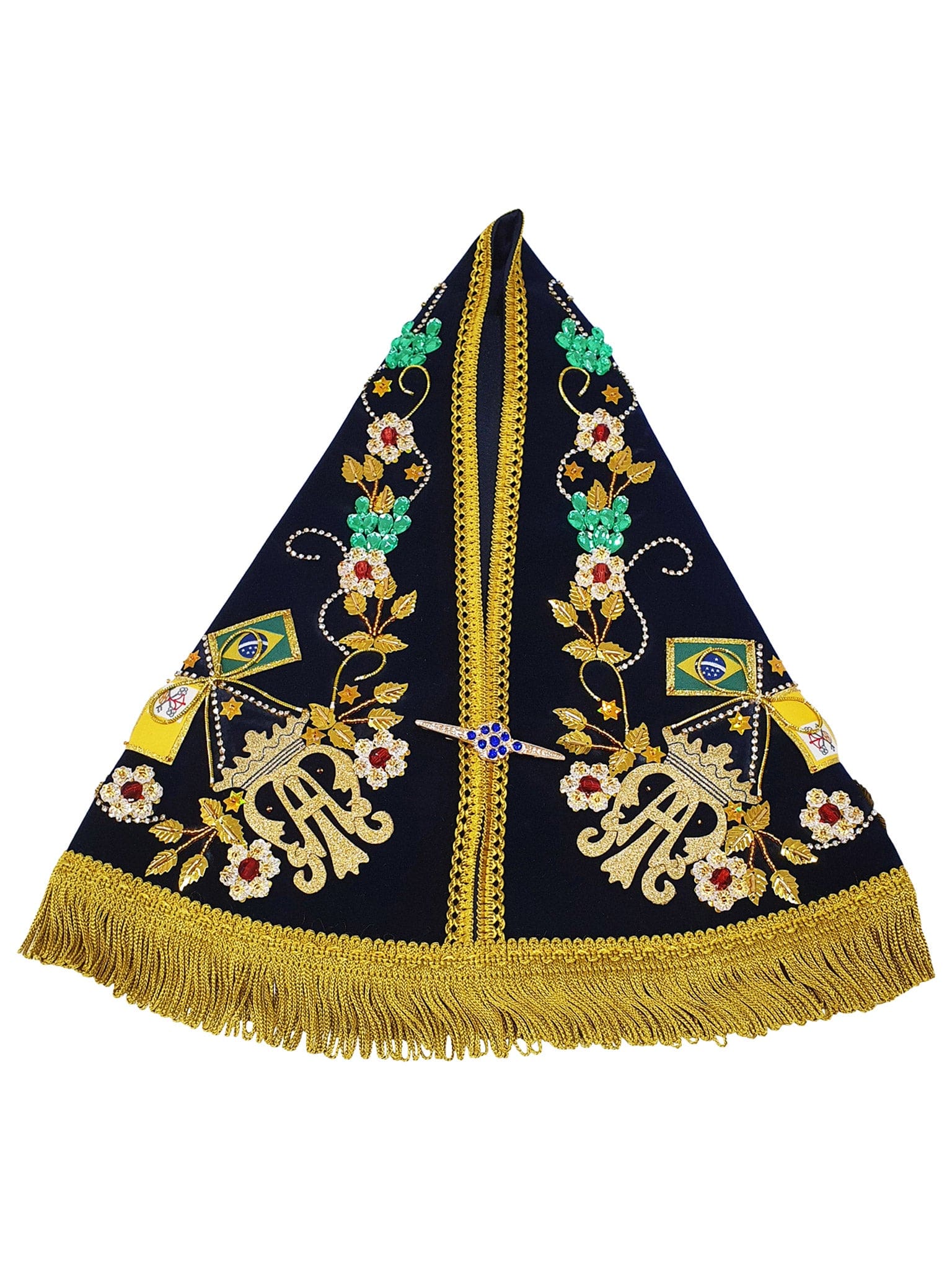 Manto Coroação de Nossa Senhora Aparecida de 35 cm-TerraCotta Arte Sacra