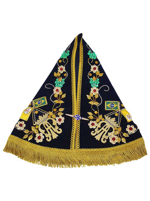Manto Coroação de Nossa Senhora Aparecida de 35 cm-TerraCotta Arte Sacra