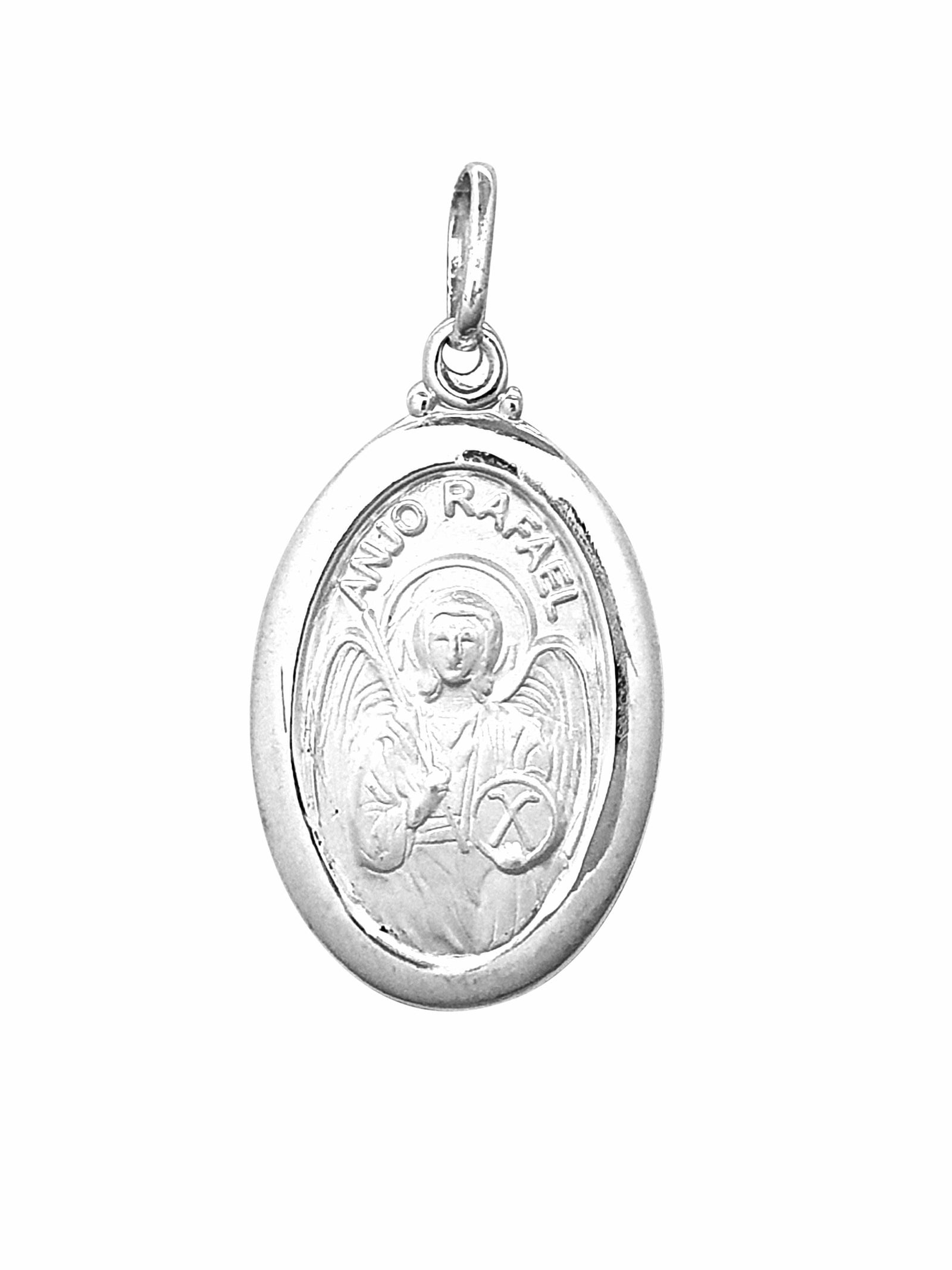 Medalha Arcanjo Rafael-TerraCotta Arte Sacra