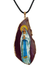 Medalha de Ágata Ícone de Nossa Senhora de Lourdes-TerraCotta Arte Sacra