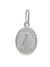 Medalha de Nossa Senhora Aparecida de Prata de Lei 925 13 x 19 mm-TerraCotta Arte Sacra