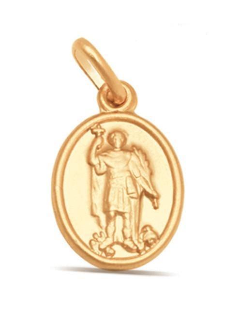 Medalha de Santo Expedito Oval-TerraCotta Arte Sacra