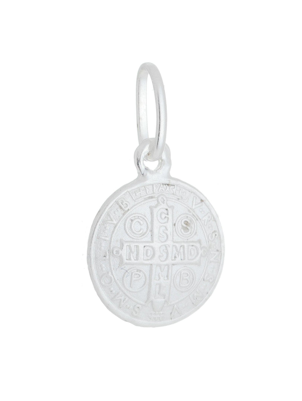 Medalha de São Bento de Prata de Lei 925-TerraCotta Arte Sacra