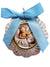 Medalhão de Berço Anjo Zelador-TerraCotta Arte Sacra